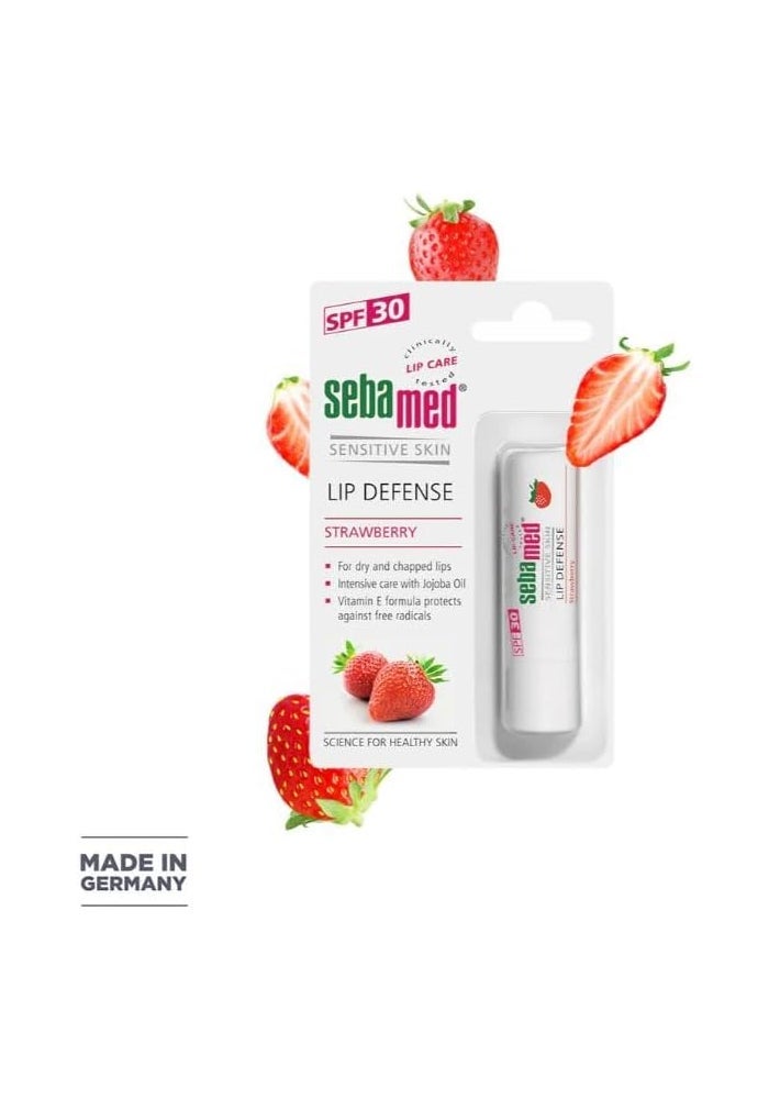 Sebamed سيباميد للدفاع عن الشفاه بنكهة الفراولة SPF 30 - Image 2